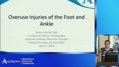 Picture of Overuse Injuries of the Foot and Ankle