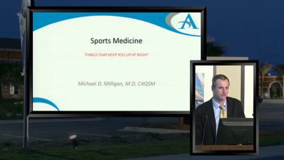 Picture of Sports Medicine: Things that Keep You Up at Night